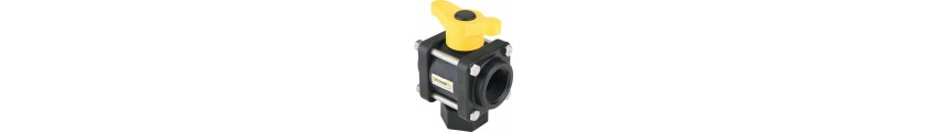 Banjo 3 Way Ball Valves